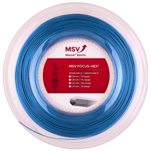 MSV Focus Hex Sky Blue 200m - naciąg tenisowy