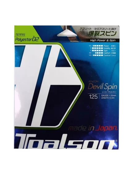 Toalson Rencon Devil Spin 125 - naciąg tenisowy