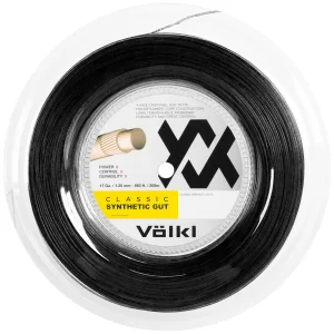 Volkl Classic Synthetic Gut Czarny 200m - naciąg tenisowy