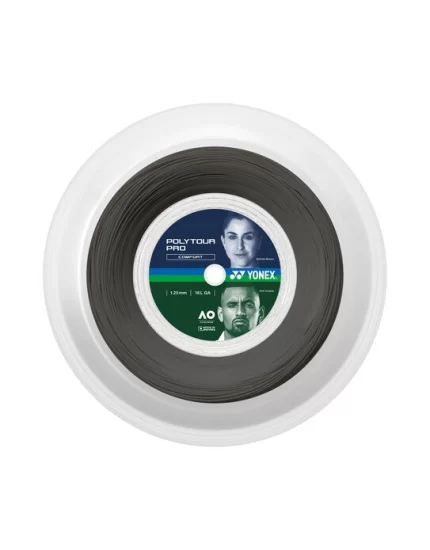Yonex Poly Tour Pro Grafitowy 200m - naciąg tenisowy