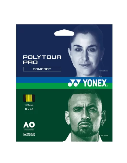 Yonex Poly Tour Pro Żółty - naciągi tenisowe