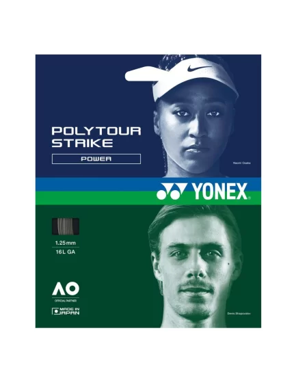 Yonex Poly Tour Strike Szary - naciąg tenisowy