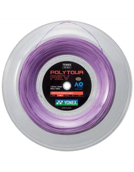 Yonex Poly Tour REV Purple 200m - naciąg tenisowy