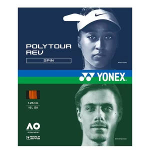 Yonex Poly Tour REV Orange - naciąg tenisowy