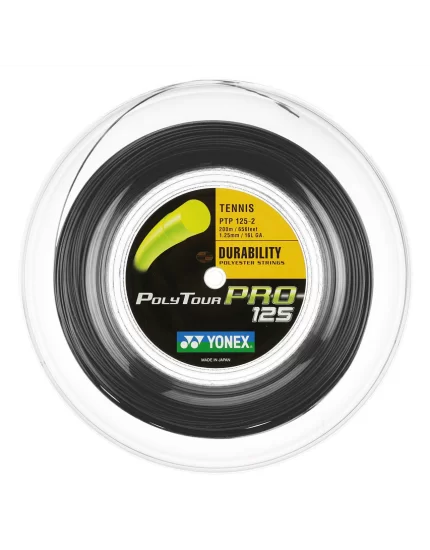 Yonex Poly Tour Pro Grafitowy 200m - naciąg tenisowy