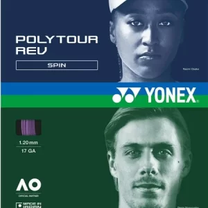 Yonex Poly Tour REV Purple - naciąg tenisowy