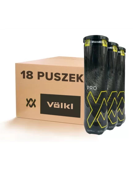 Volkl Pro (4 szt.) - karton piłek tenisowych (18 puszek)