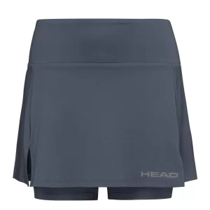 Head Club Basic Skort Anthracite - spódniczka tenisowa