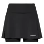 Head Club Basic Skort Long Black - spódniczka tenisowa