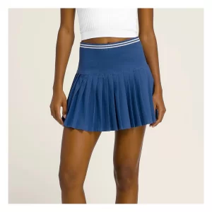 Wilson W Midtown Tennis Skirt Court Blue - spódniczka tenisowa