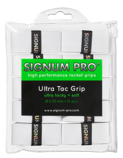 Signum Pro Ultra Tac Grip Białe (10 szt.) - owijki wierzchnie