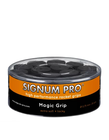 Signum Pro Magic Grip Czarne (30 szt.) - owijki tenisowe