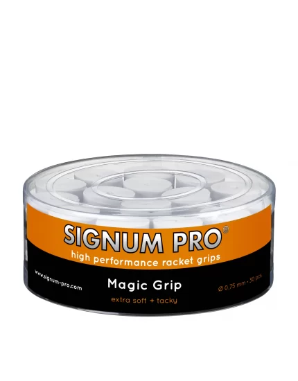 Signum Pro Magic Grip Białe (30 szt.) - owijki tenisowe