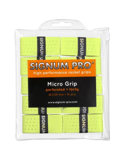 Signum Pro Micro Grip Żółte (10 szt.) - owijki wierzchnie