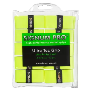 Signum Pro Ultra Tac Grip Żółte (10 szt.) - owijki wierzchnie
