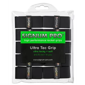 Signum Pro Ultra Tac Grip Czarne (10 szt.) - owijki wierzchnie