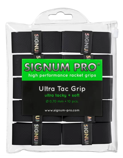 Signum Pro Ultra Tac Grip Czarne (10 szt.) - owijki wierzchnie