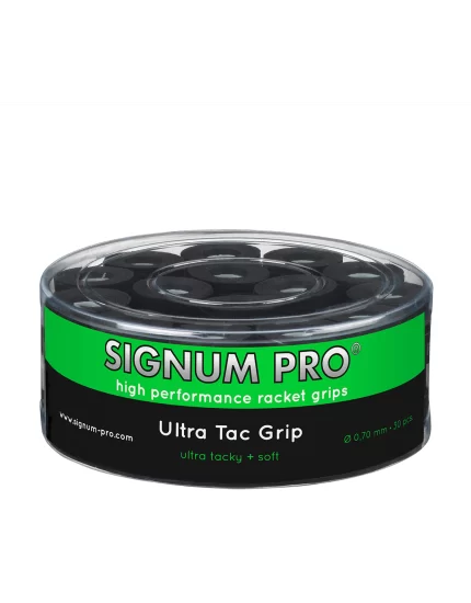 Signum Pro Ultra Tac Grip Czarne (30 szt.) - owijki wierzchnie
