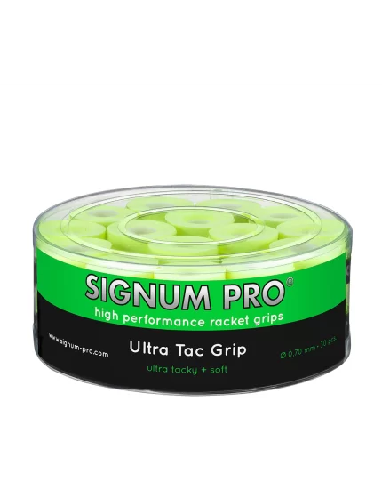 Signum Pro Ultra Tac Grip Żółte (30 szt.) - owijki wierzchnie