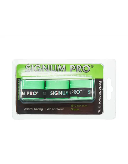 Signum Pro Performance Grip Zielone (3 szt.) - owijki wierzchnie