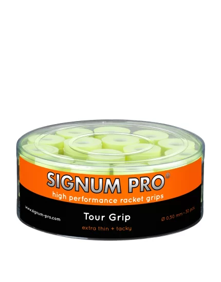 Signum Pro Tour Grip Żółte (30 szt.) - owijki zewnętrzne