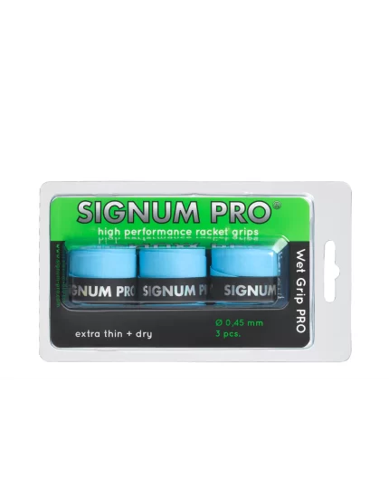 Signum Pro Wet Grip Pro Niebieskie (3 szt.) - owijki wierzchnie