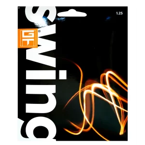 GT Swing Czarny - naciąg tenisowy