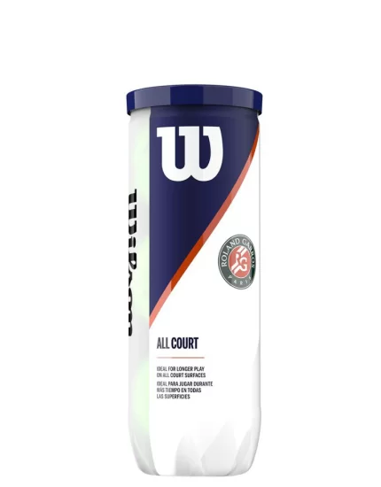 Wilson Roland Garros All Court (3 szt.) - piłki tenisowe