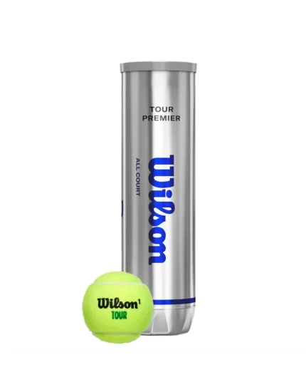 Wilson Tour Premier All Court (4 szt.) - piłki tenisowe