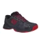 Wilson Rush Pro Junior QL Ebony Black Red - buty tenisowe