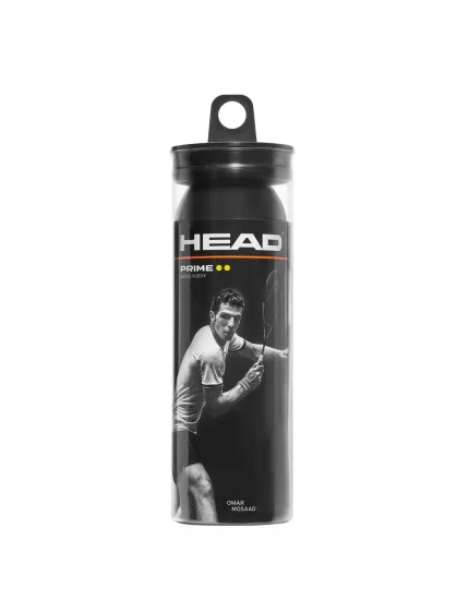 Head Prime Ball Tube DYD (3 szt.) - piłki do squasha
