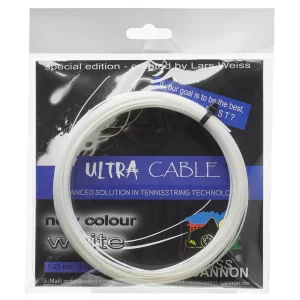 Weiss Cannon Ultra Cable White - naciąg tenisowy