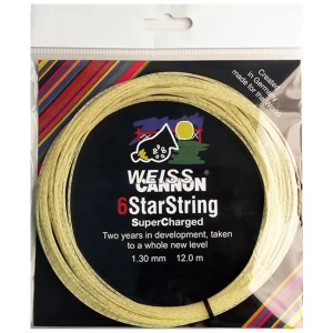  Weiss Cannon 6 Star Naturalny - naciąg tenisowy