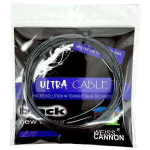 Weiss Cannon Ultra Cable Black - naciąg tenisowy