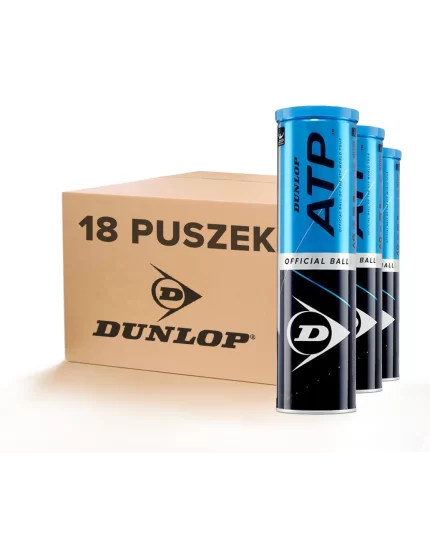 Dunlop ATP Tour (4 szt.) - karton (18 puszek)
