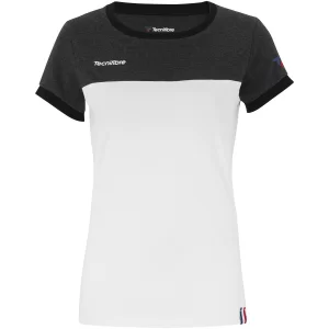 Tecnifibre Lady F1 Stretch Black - damska koszulka tenisowa