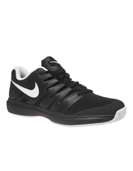 Nike Air Zoom Prestige Cly - Black White - buty tenisowe