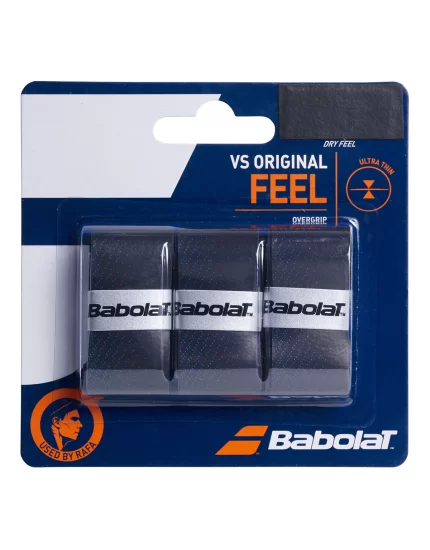 Babolat VS Original Czarno Niebieskie (3 szt.) - owijki wierzchnie