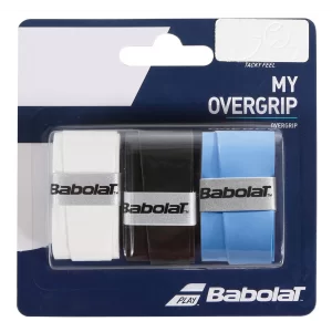 Babolat My Overgrip Black Blue White (3 szt.) - owijki wierzchnie