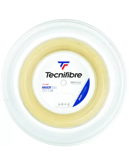 Tecnifibre Multifeel Naturalny 200m - naciąg tenisowy 