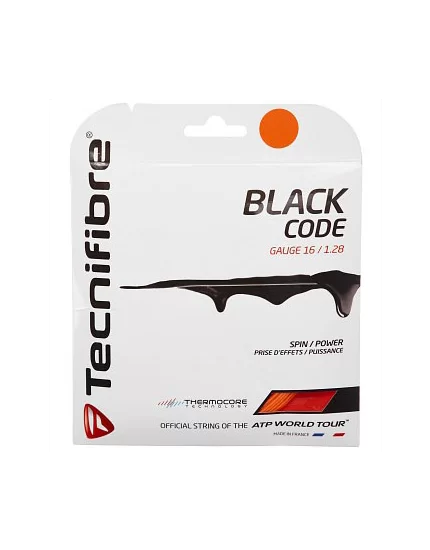 Tecnifibre Black Code Fire - naciąg tenisowy