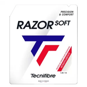 Tecnifibre Razor Soft White - naciąg tenisowy