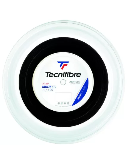 Tecnifibre Multifeel Czarny 200m - naciąg tenisowy 