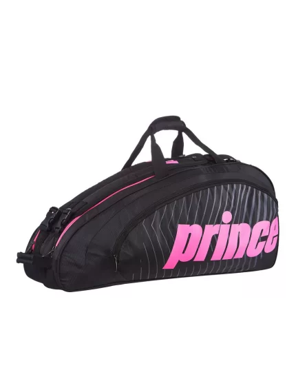 Prince Tour Future 6 Bag Czarno Różowa - torba na rakiety