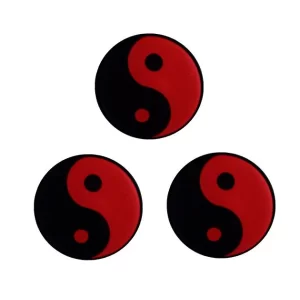 Pro's Pro Tai Chi Damp Black Red (3 szt.) - wibrastopy