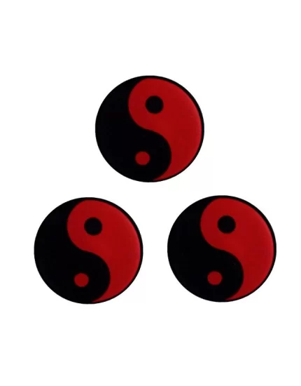 Pro's Pro Tai Chi Damp Black Red (3 szt.) - wibrastopy
