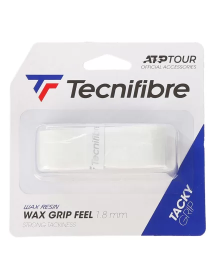 Tecnifibre Wax Grip Feel Biała - owijka podstawowa