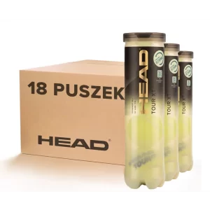 Head Tour XT (4 szt.) - karton piłek tenisowych (18 puszek)