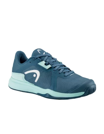 Head Sprint Team 3.5 Clay Women Bluestone Teal - damskie buty tenisowe