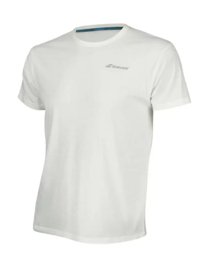 Babolat T-shirt Boy Core White - koszulka tenisowa